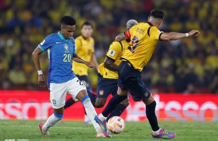 Brasil joga mal e fica no 0 a 0 com o Equador na estreia de Ancelotti