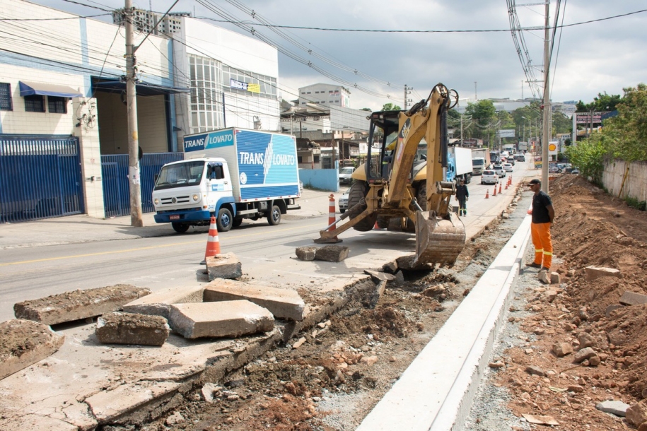 Cajamar e Parnaíba iniciaram a duplicação da Tenente Marques