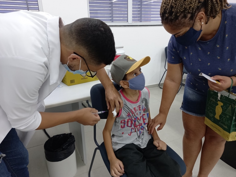 Barueri vacinou mais de seis mil crianças contra Covid em 3 dias