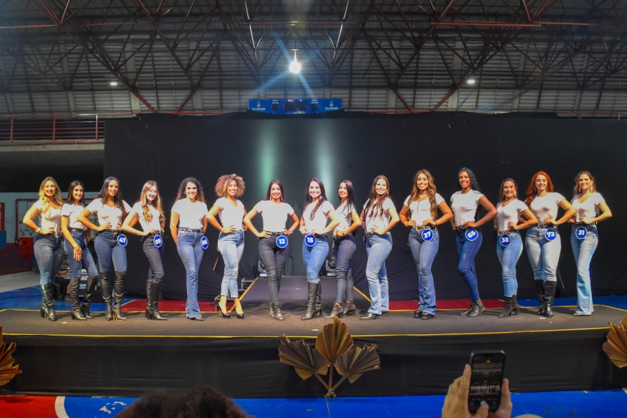 Seletiva do concurso Rainha de Cajamar 2024 define as 15 finalistas